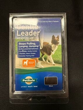 Gentle Leader headcollar NIB W/ training dvd